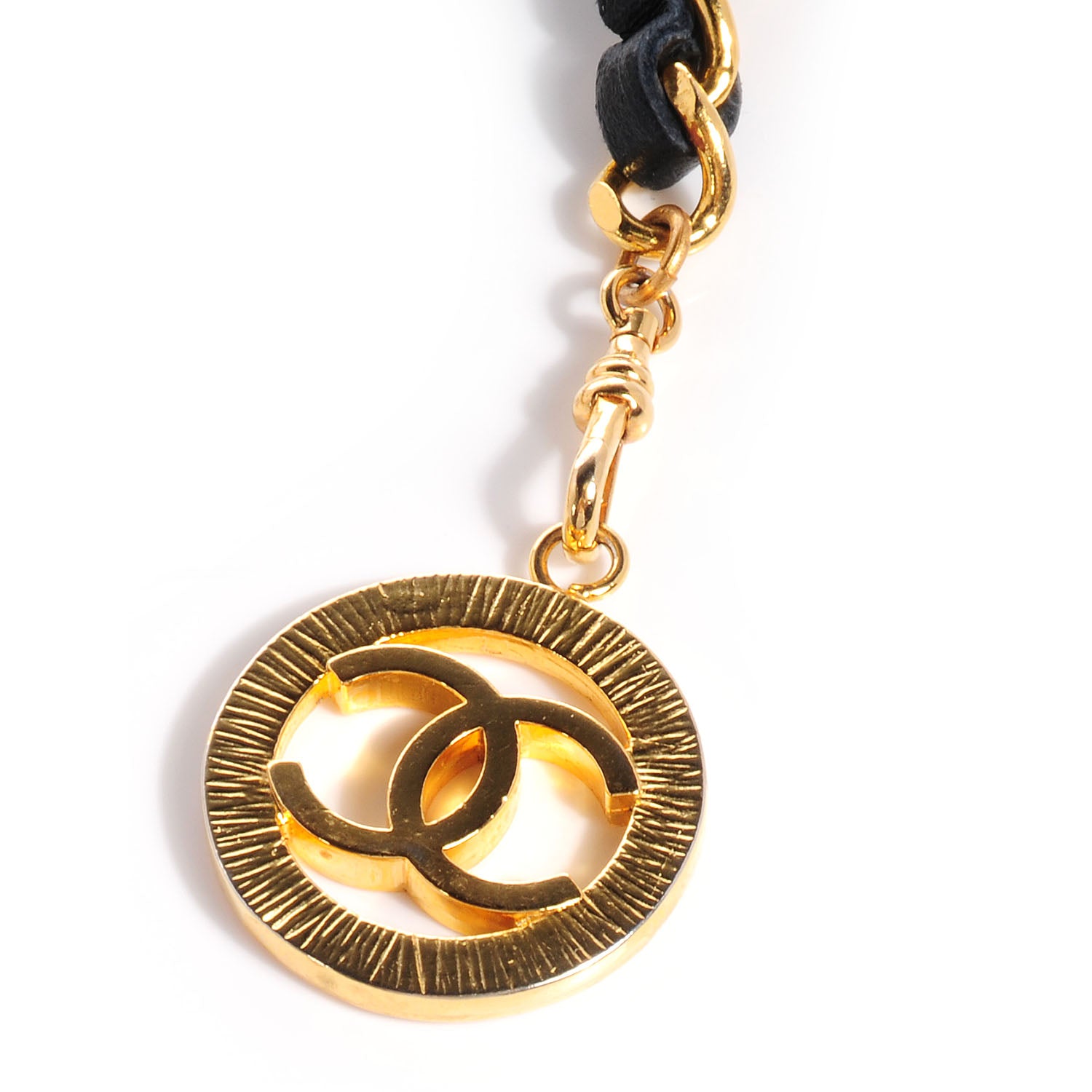 Chanel Lambskin Triple Chain Link CC Belt Gold 5 of 7