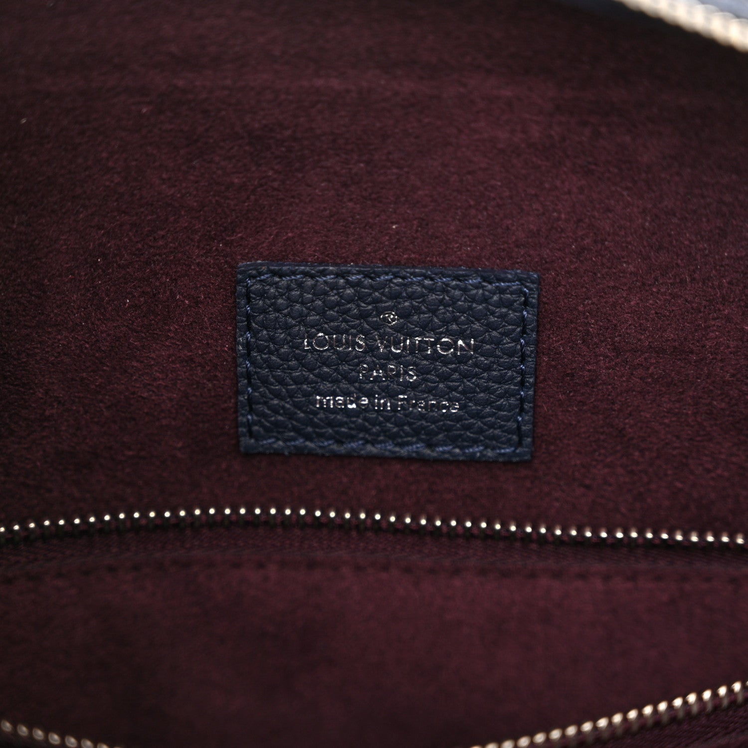 Louis Vuitton Calfskin Freedom Navy 6 of 9