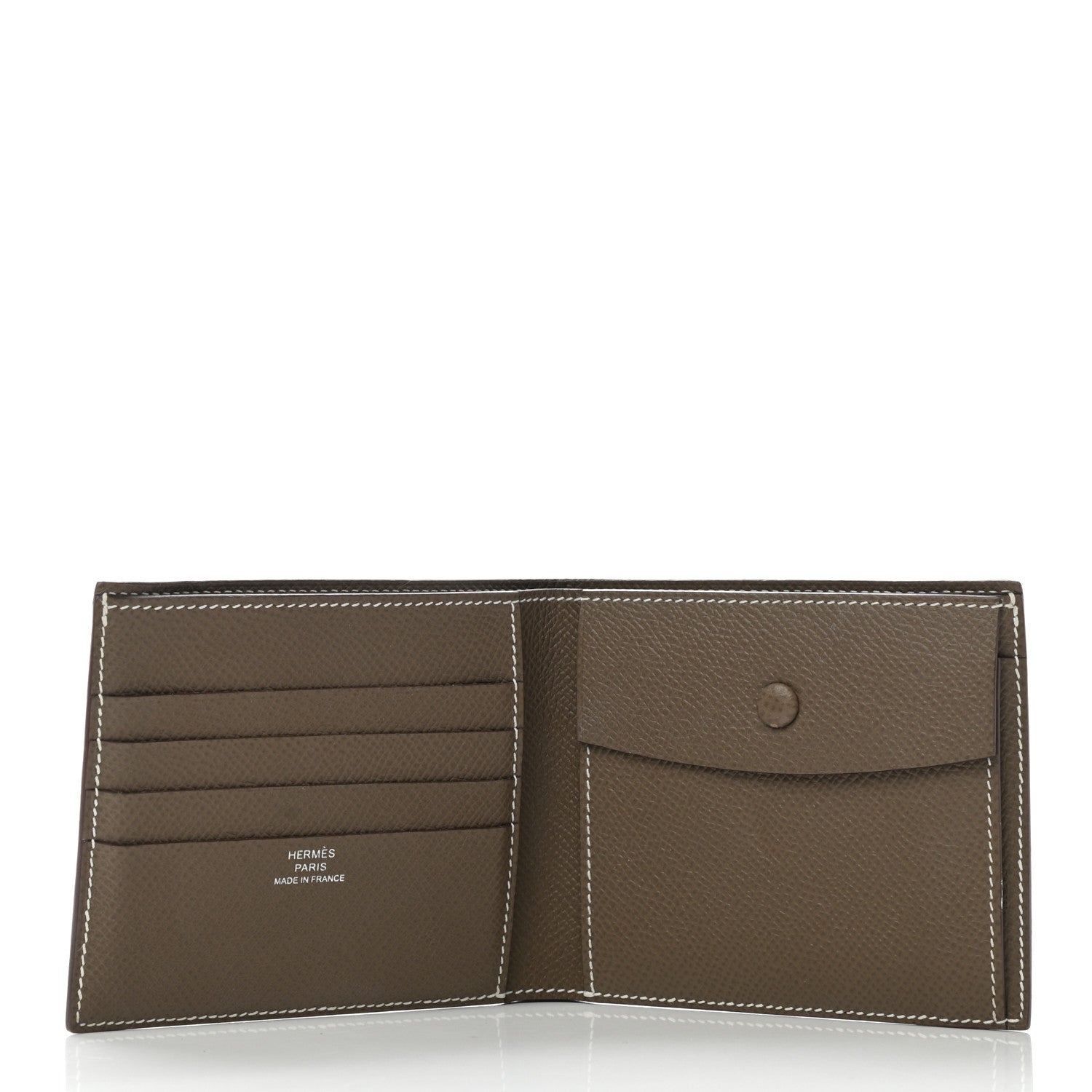 Hermes Epsom MC2 Compact Wallet Etoupe 5 of 13