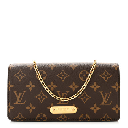 Louis Vuitton Monogram Lily Wallet On Chain 1 of 9