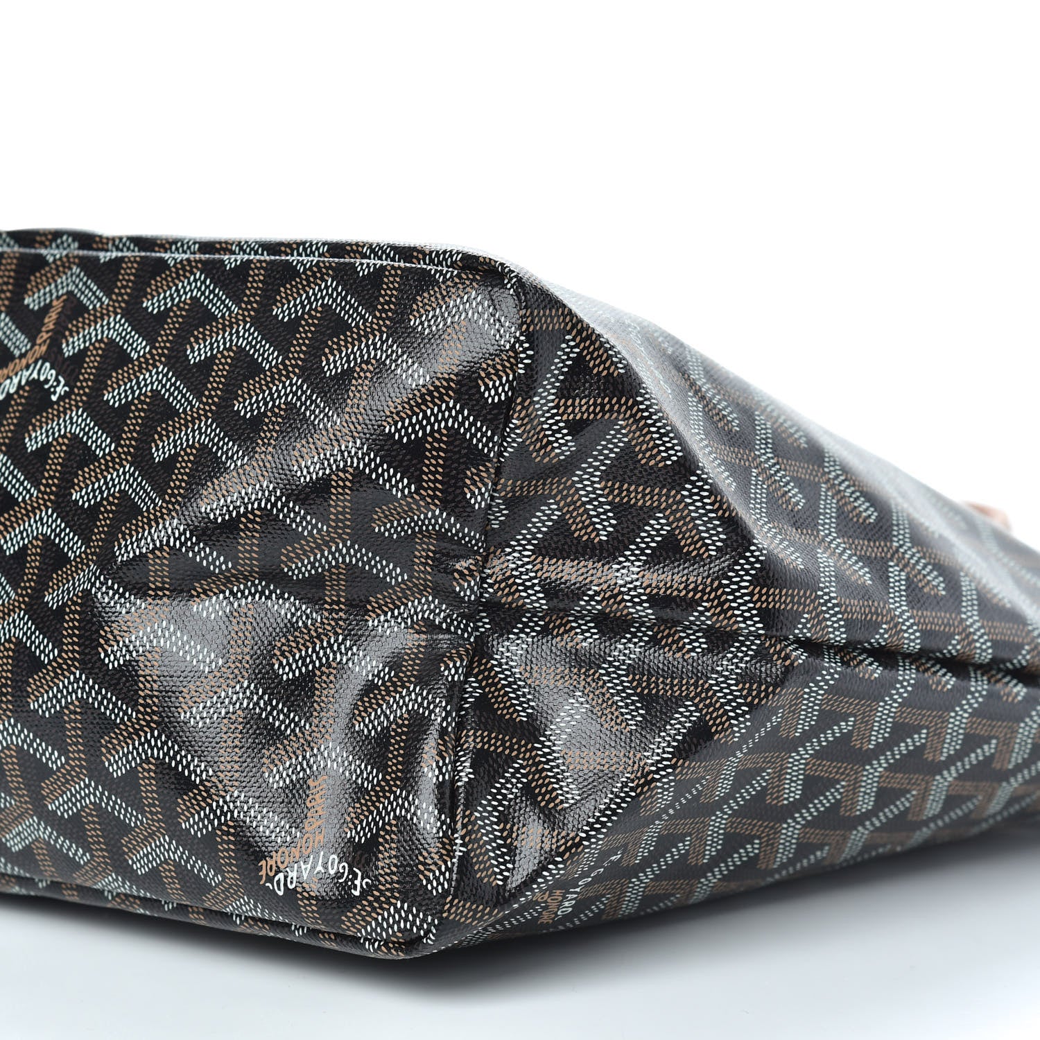 Goyard Goyardine Saint Louis PM Black Gold 8 of 9