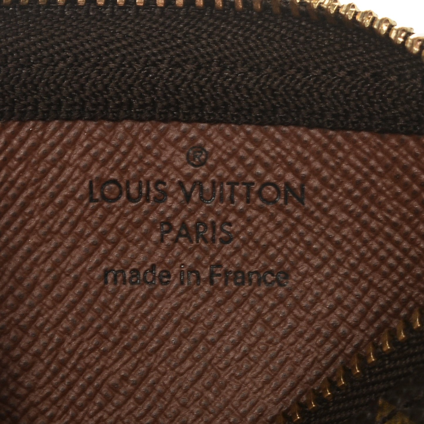 Monogram Key Pouch