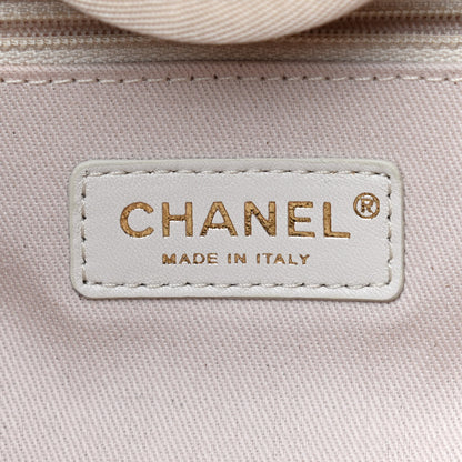 Chanel Canvas Medium Deauville Tote Light Beige 7 of 8