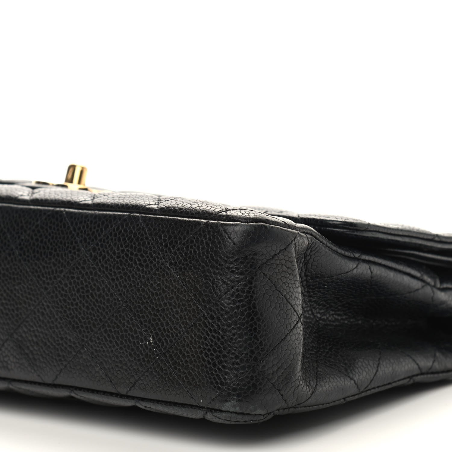 Chanel Caviar Quilted Medium Double Flap Black 12 of 12