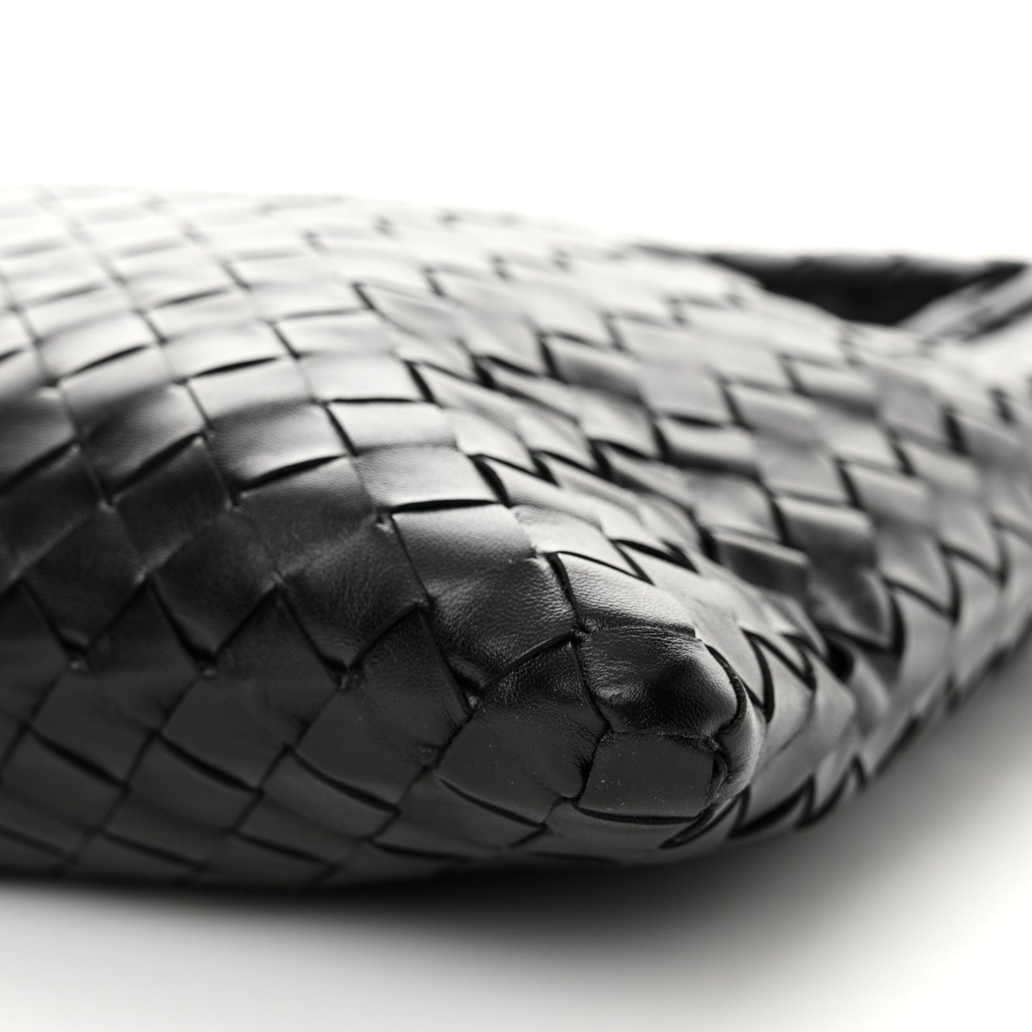 Bottega Veneta Calfskin Intrecciato Small Hop Black 10 of 10