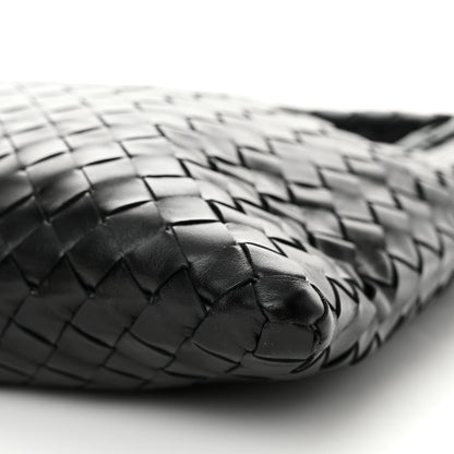 Bottega Veneta Calfskin Intrecciato Small Hop Black 10 of 10