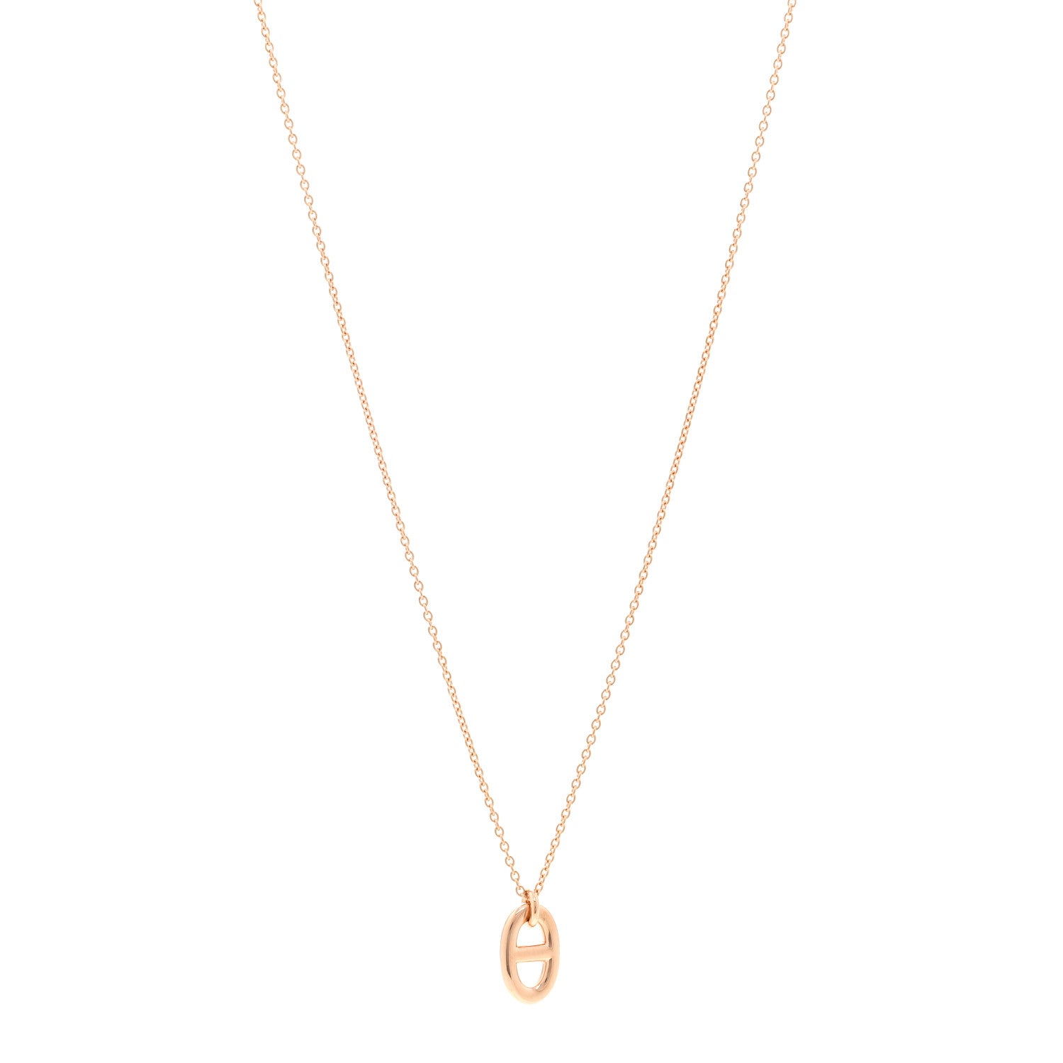 Hermes 18K Rose Gold PM Farandole Pendant Necklace 1 of 6
