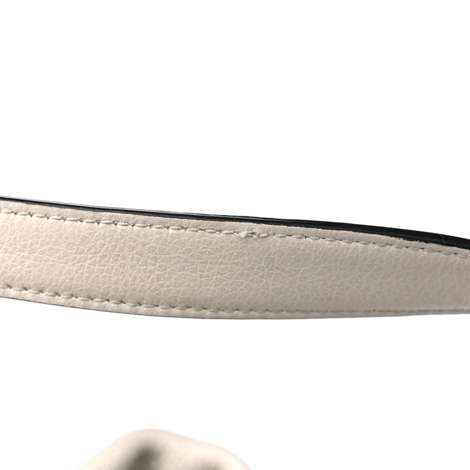 Prada Glace Calfskin Logo Mini Bucket Crossbody Bag White 9 of 9