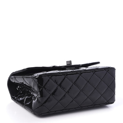 Chanel Patent Calfskin Quilted 2.55 Reissue Mini Flap Black 4 of 11