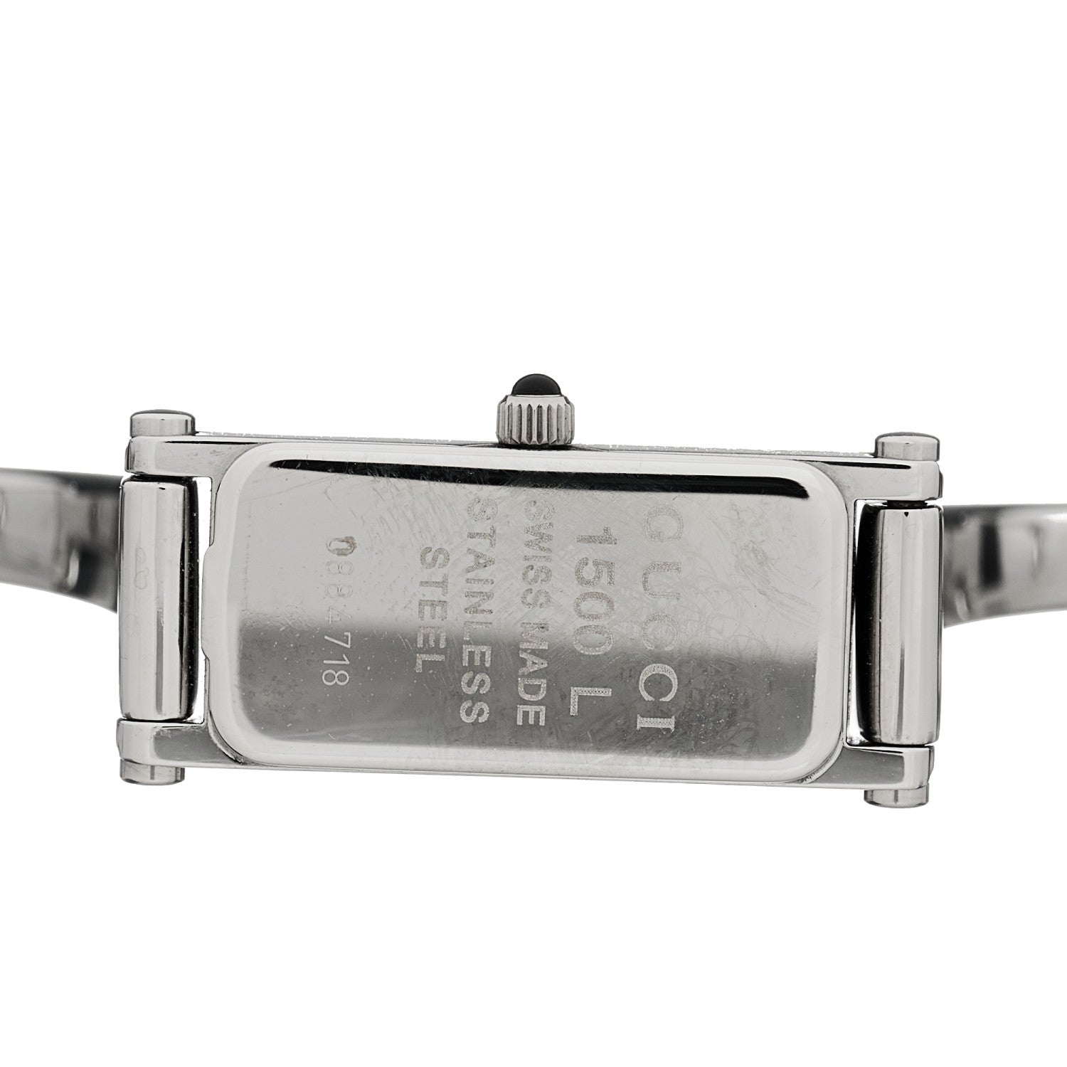 Gucci Stainless Steel 12mm 1500L Horsebit Quartz Watch 4 of 4