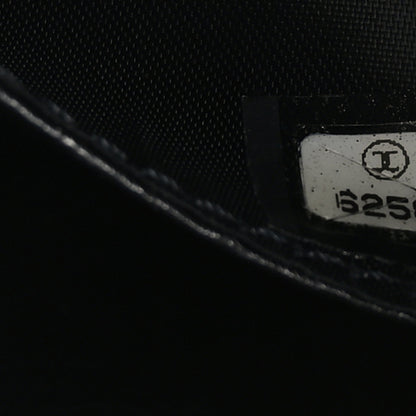 Chanel Lambskin Quilted CC Handle Bag Black 9 of 11