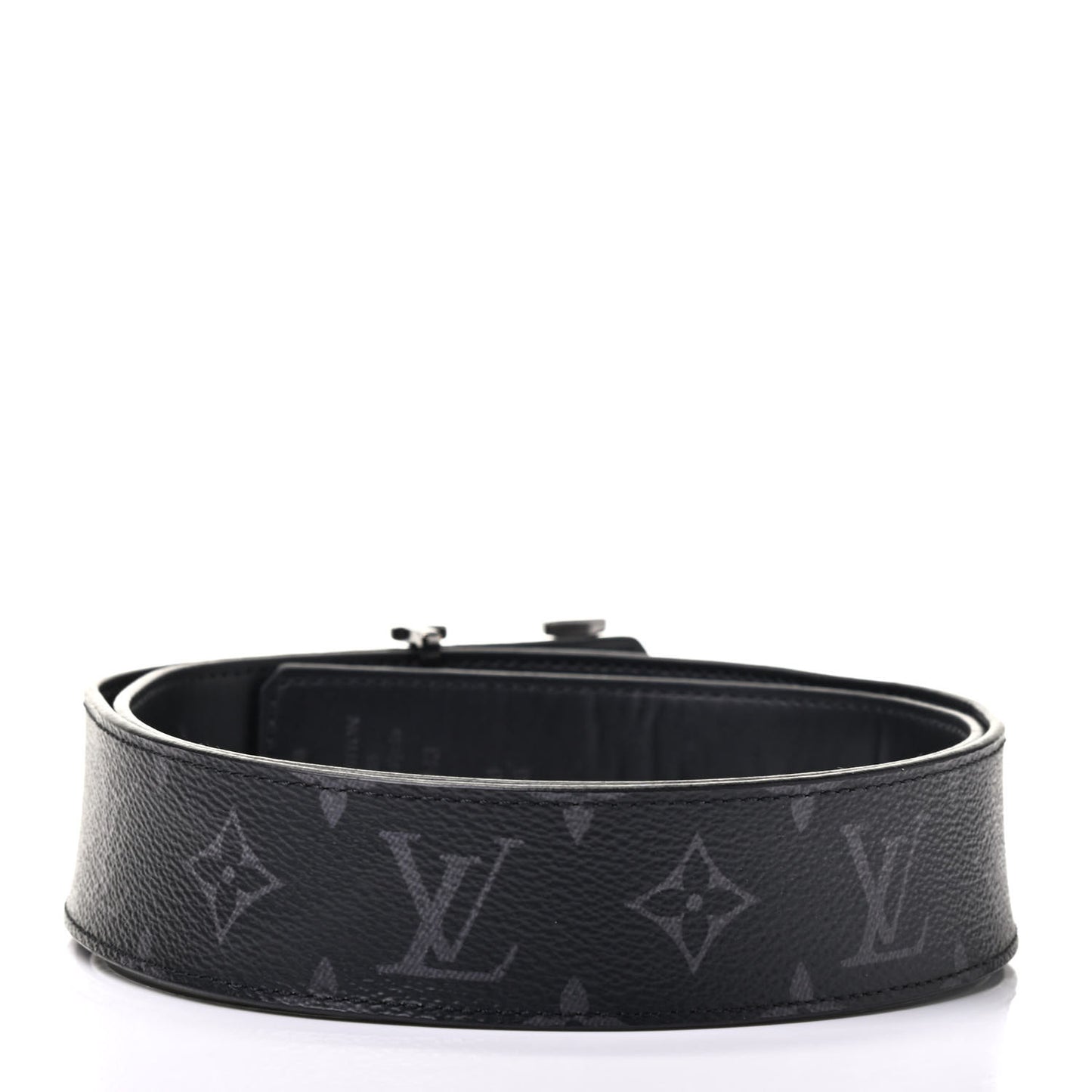 Monogram Eclipse Taigarama 40mm LV Initiales Reversible Belt 90 36 Black