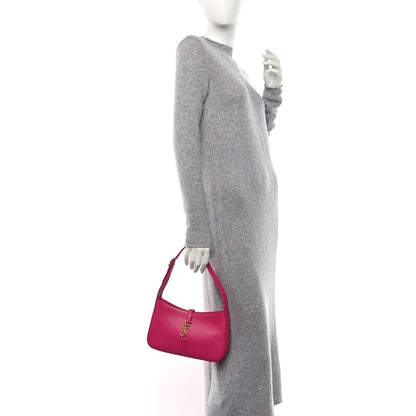 Saint Laurent Smooth Calfskin Le 5 A 7 Hobo Bubblegum 3 of 8