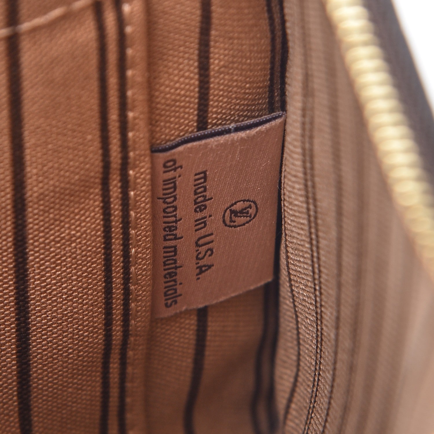 Louis Vuitton Monogram Neverfull MM GM Pochette 7 of 8
