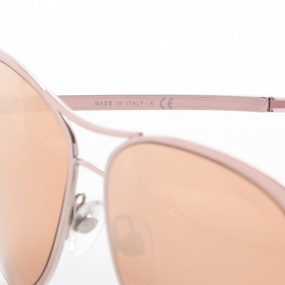 Chanel 18K Pilot Summer Sunglasses 4223 Pink Gold 5 of 8