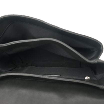 Chanel Caviar Quilted Medium Rock In Rome Single Flap Black 5 of 12