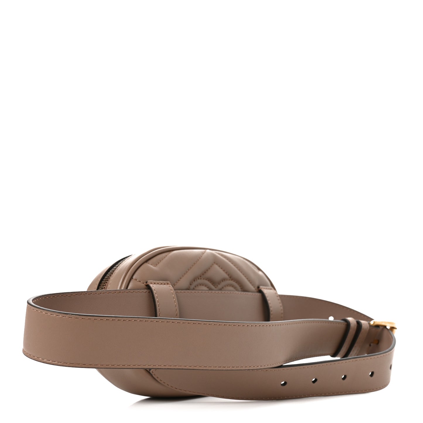 Calfskin Matelasse GG Marmont Belt Bag 75 30 Porcelain Rose