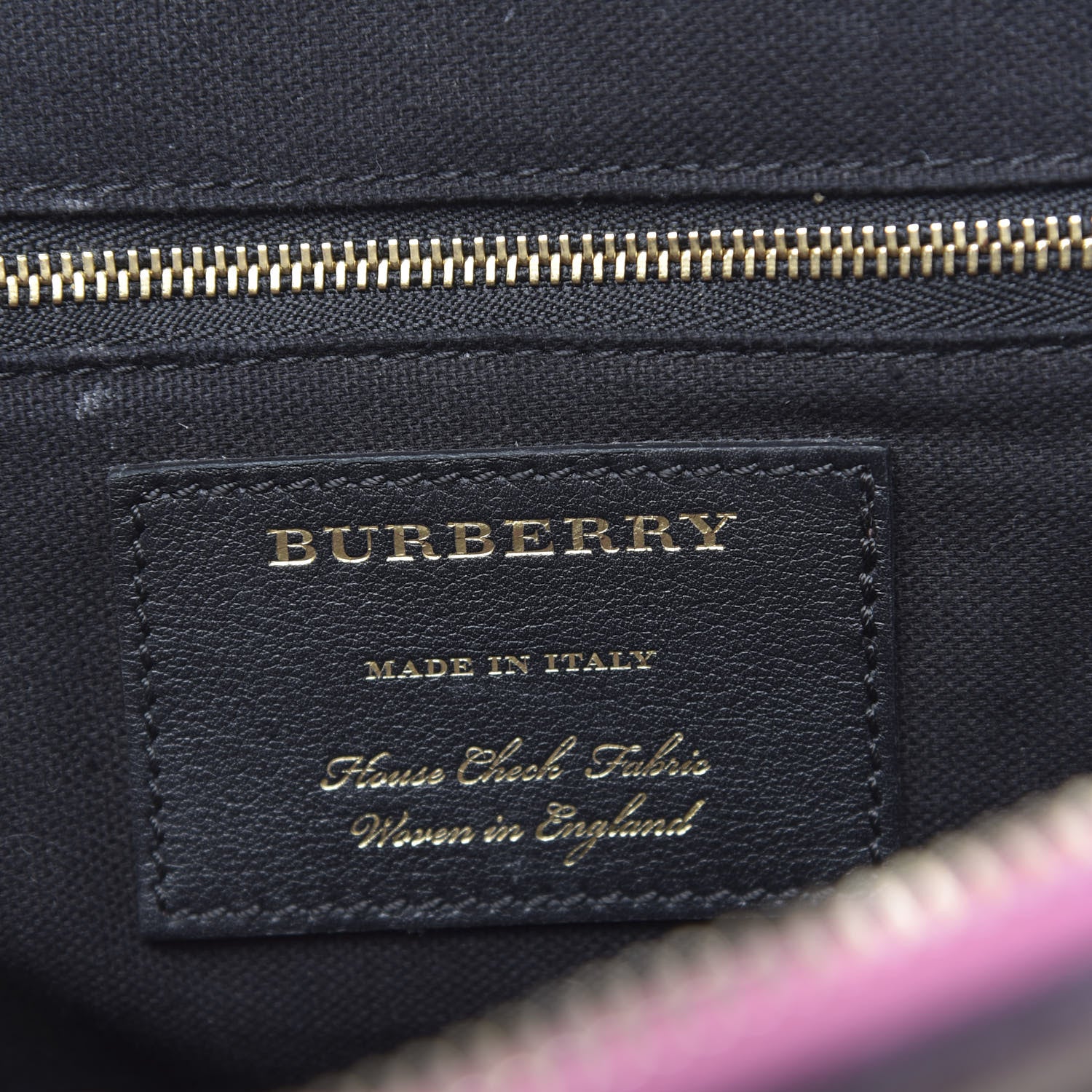 Burberry Bridle Calfskin House Check Small Orchard Bowling Bag Pink 6 of 13