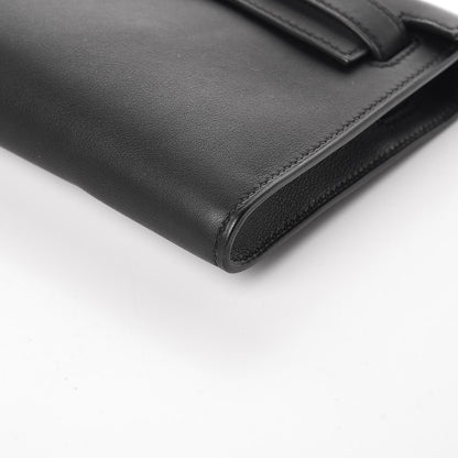 Hermes Swift Kelly Cut Clutch Pochette Black 9 of 12