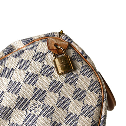 Louis Vuitton Damier Azur Speedy 30 17 of 18