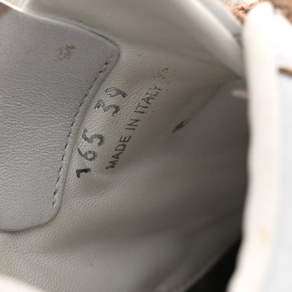 Miu Miu X NEW BALANCE Bleached Calfskin 530 SL Sneakers 39 White 9 of 11