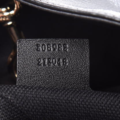 Gucci Patent Medium Soho Chain Shoulder Bag Black 7 of 9