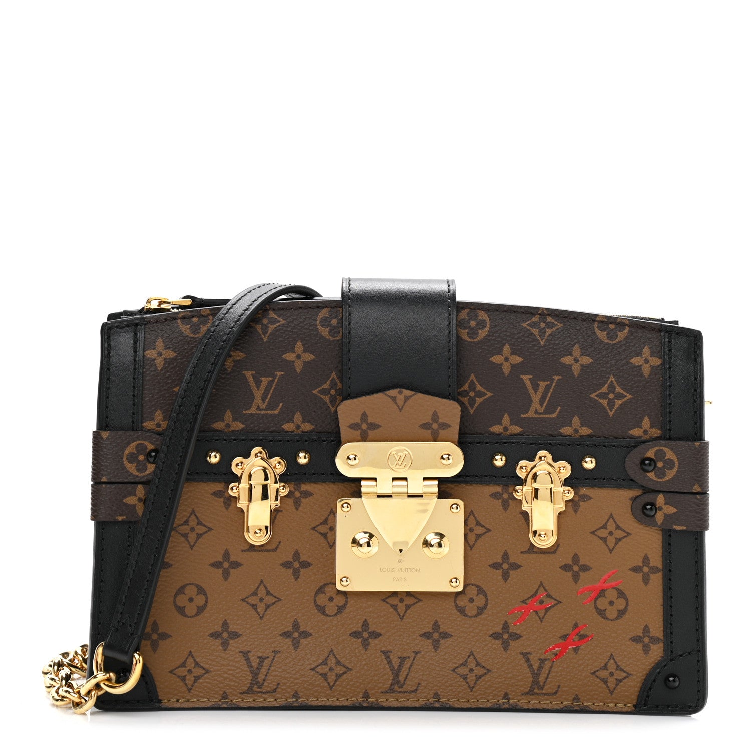 Louis Vuitton Reverse Monogram Trunk Clutch 1 of 10