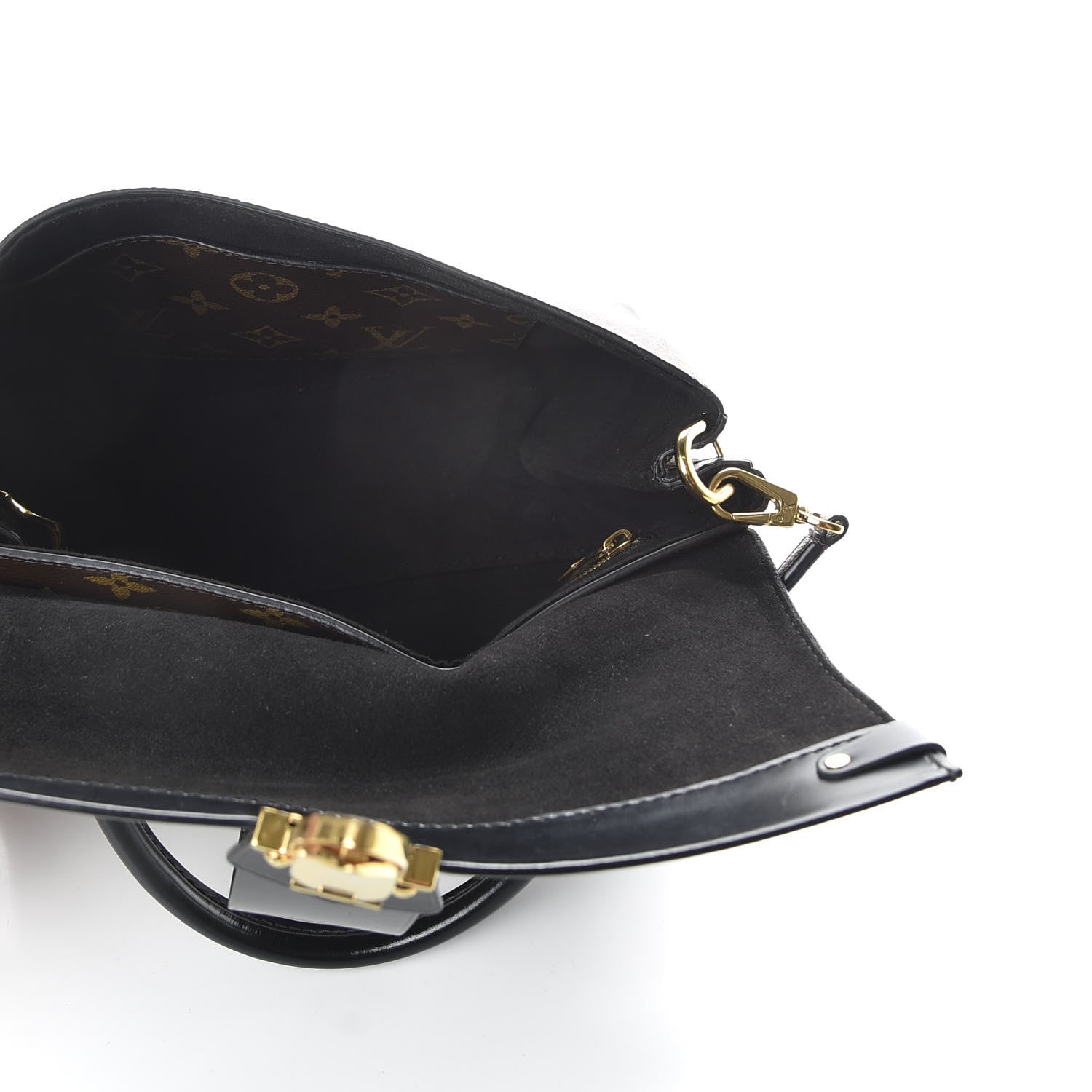 Louis Vuitton Monogram One Handle Flap Bag MM 5 of 11