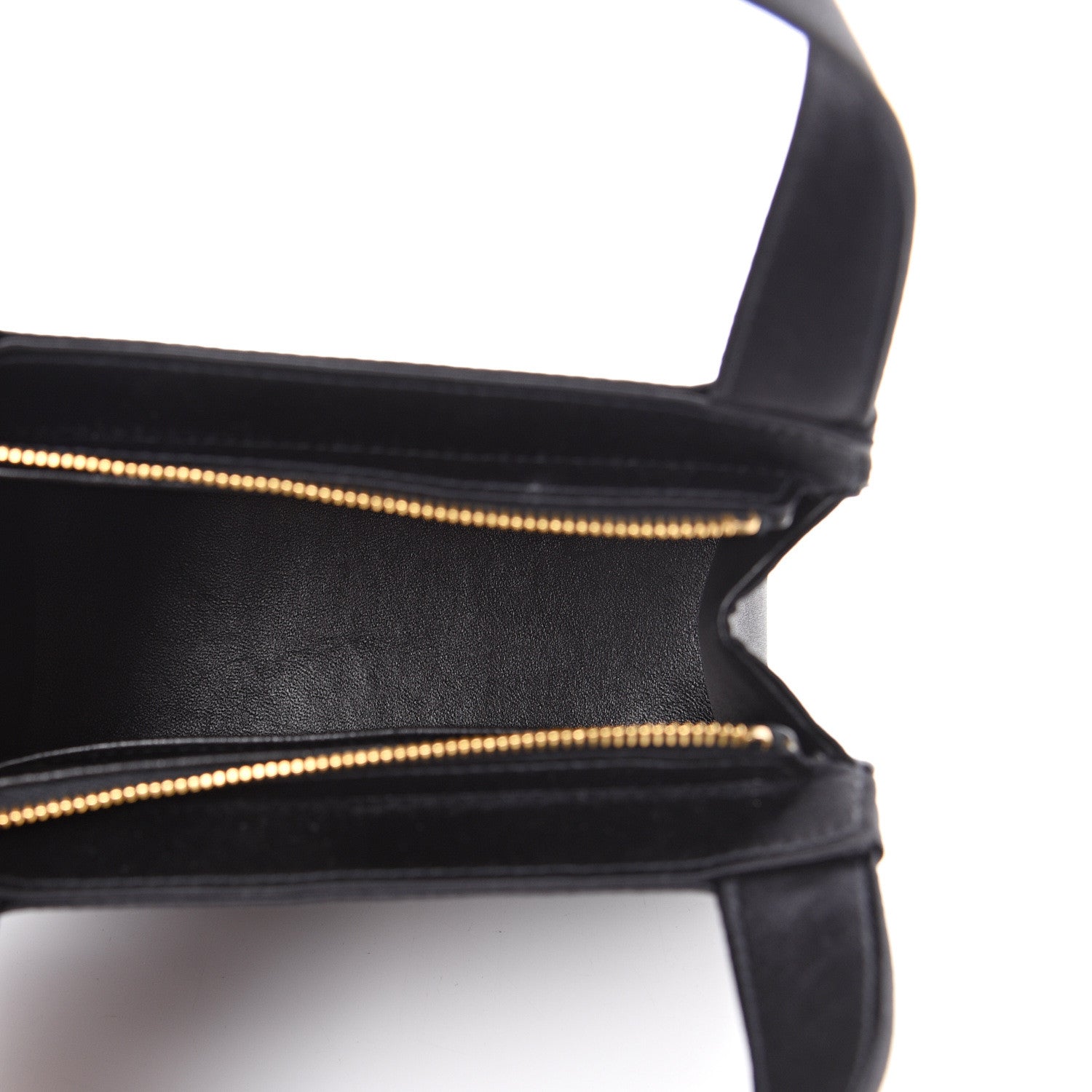 Chanel Satin Top Handle Evening Bag Black 4 of 11