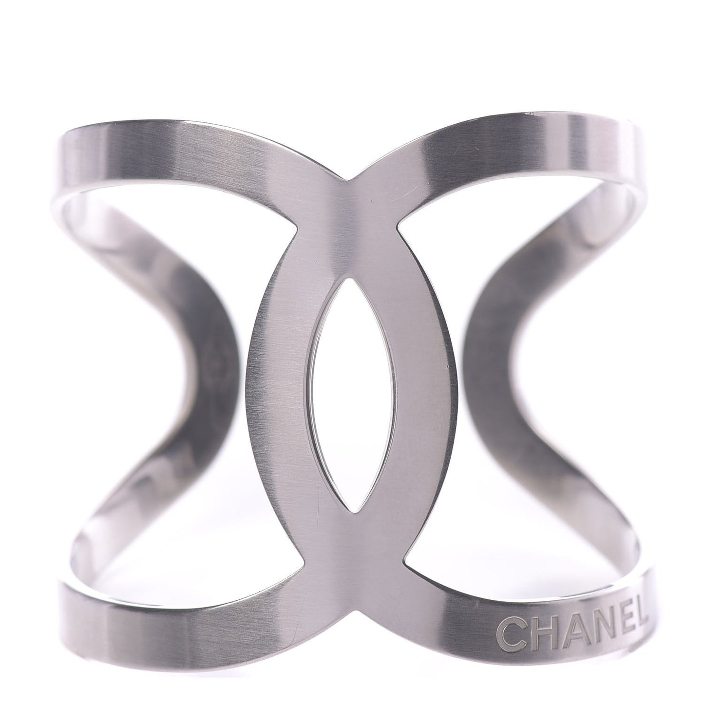 Metal CC Cuff Silver
