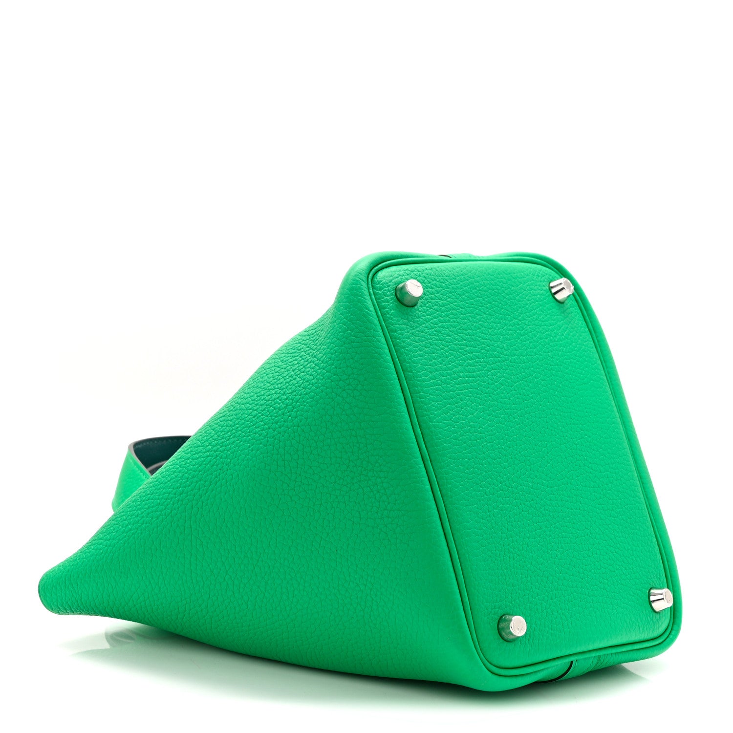 Hermes Taurillon Clemence Swift Eclat Picotin Lock 18 PM Menthe Vert Bosphore 4 of 11