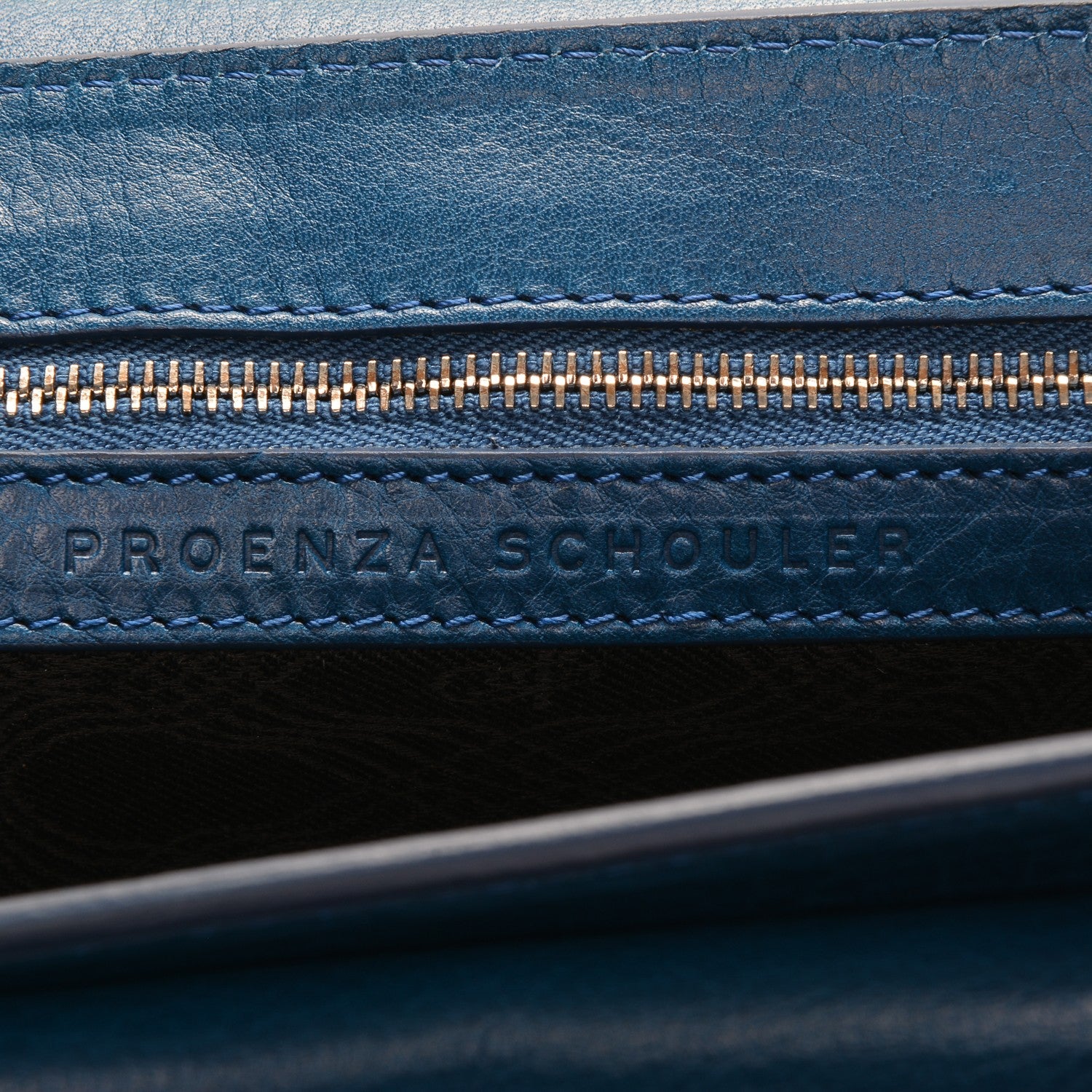 Proenza Schouler Calfskin PS11 Classic Shoulder Bag Peacock 8 of 10