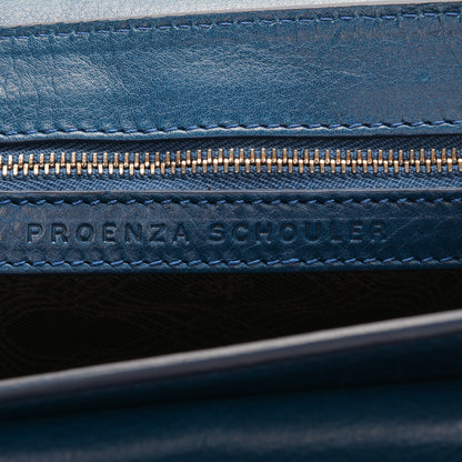 Proenza Schouler Calfskin PS11 Classic Shoulder Bag Peacock 8 of 10