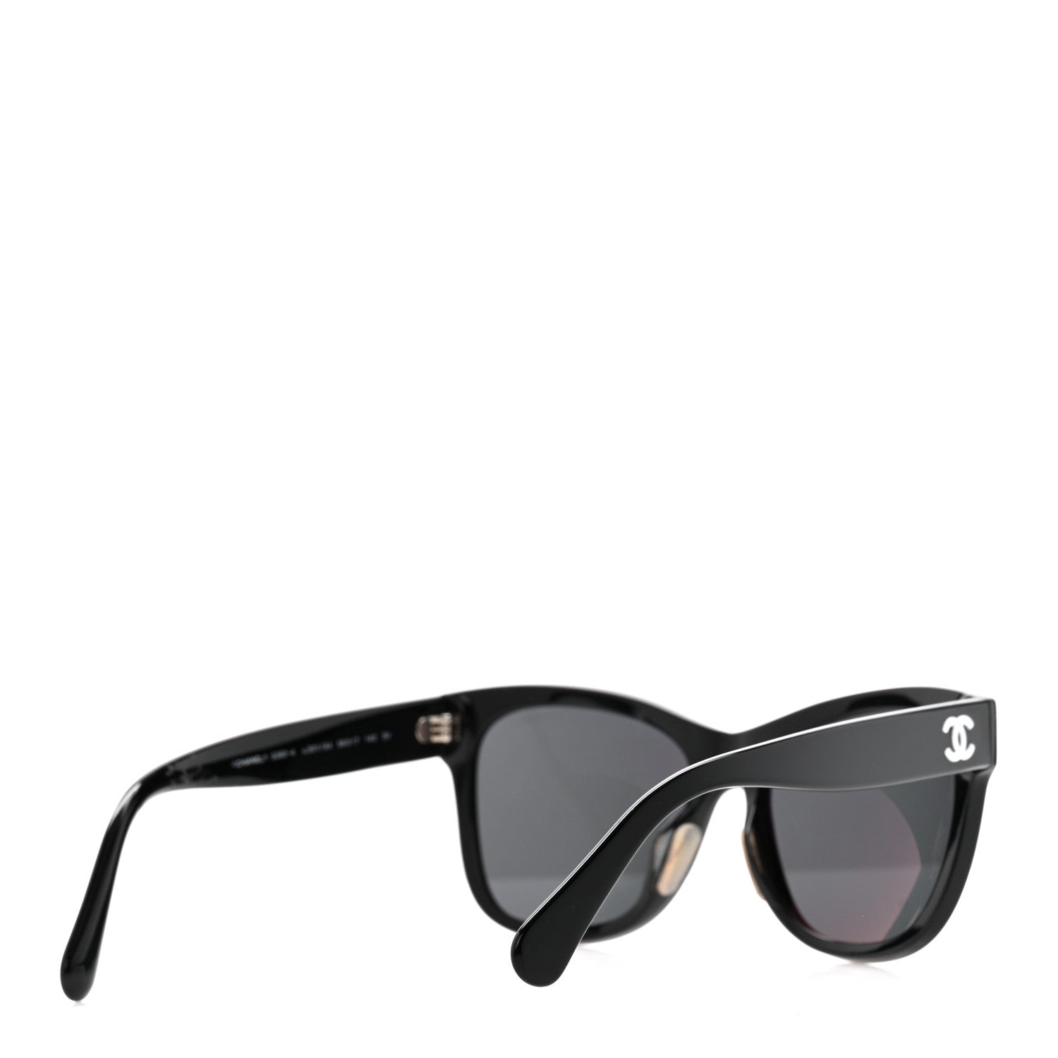 Chanel Acetate Square CC Sunglasses 5380-A Black 1874659