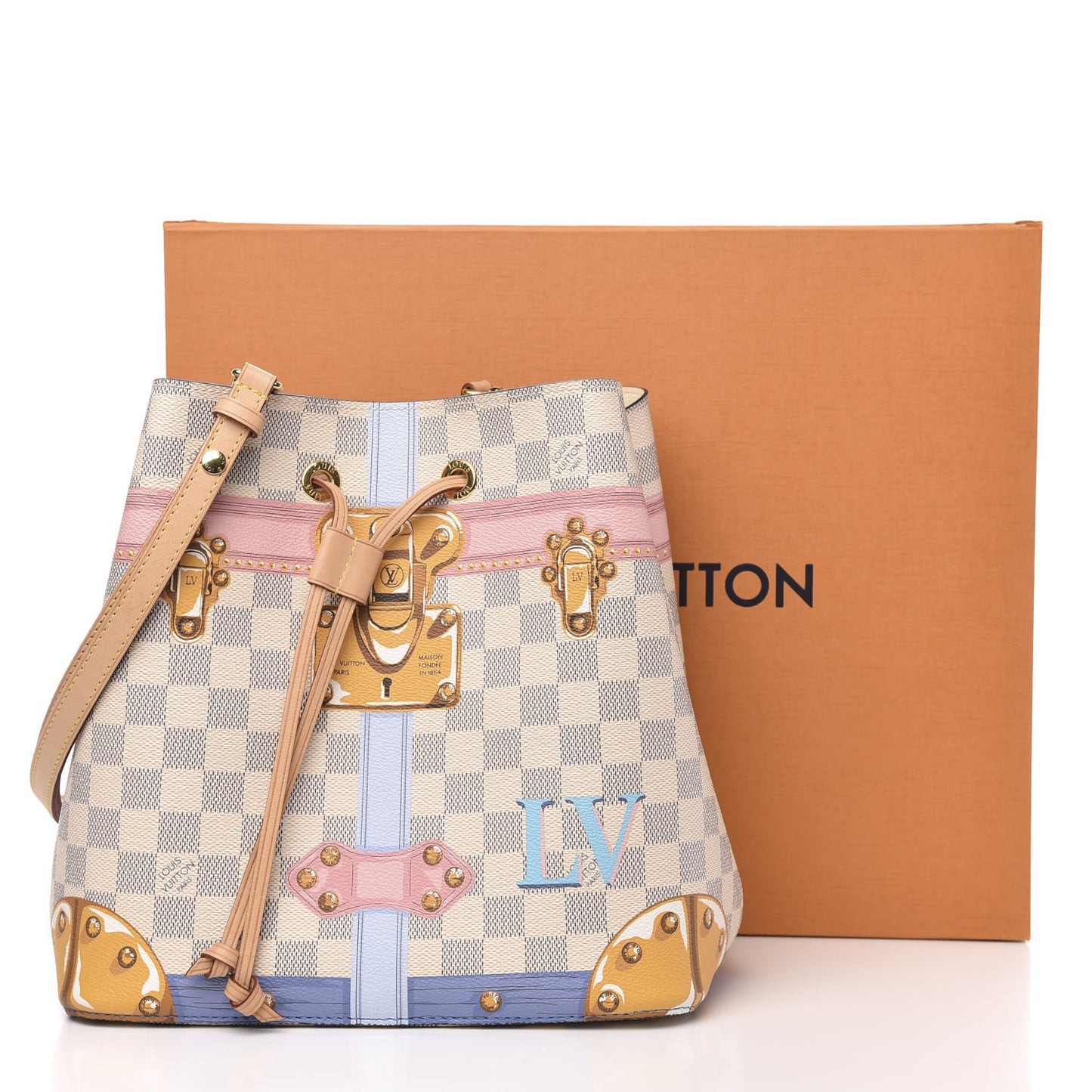 Damier Azur Summer Trunks Neonoe