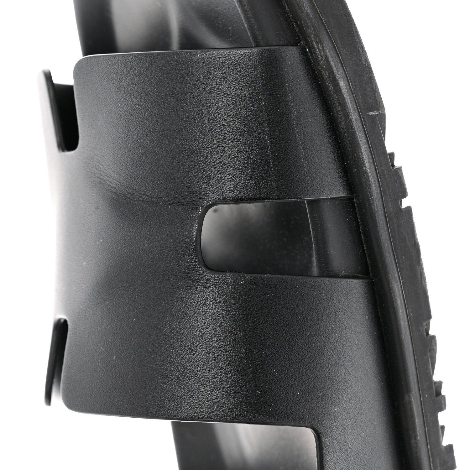 Hermes Calfskin Mens Chypre Sandals 44 Black 9 of 11