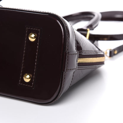Louis Vuitton Vernis Alma BB Amarante 8 of 9
