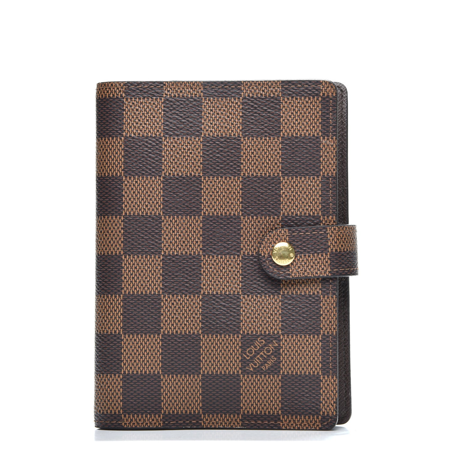Damier Ebene Small Ring Agenda Cover
