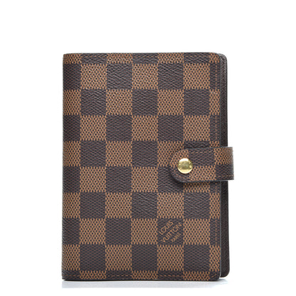 Louis Vuitton Damier Ebene Small Ring Agenda Cover 1 of 10