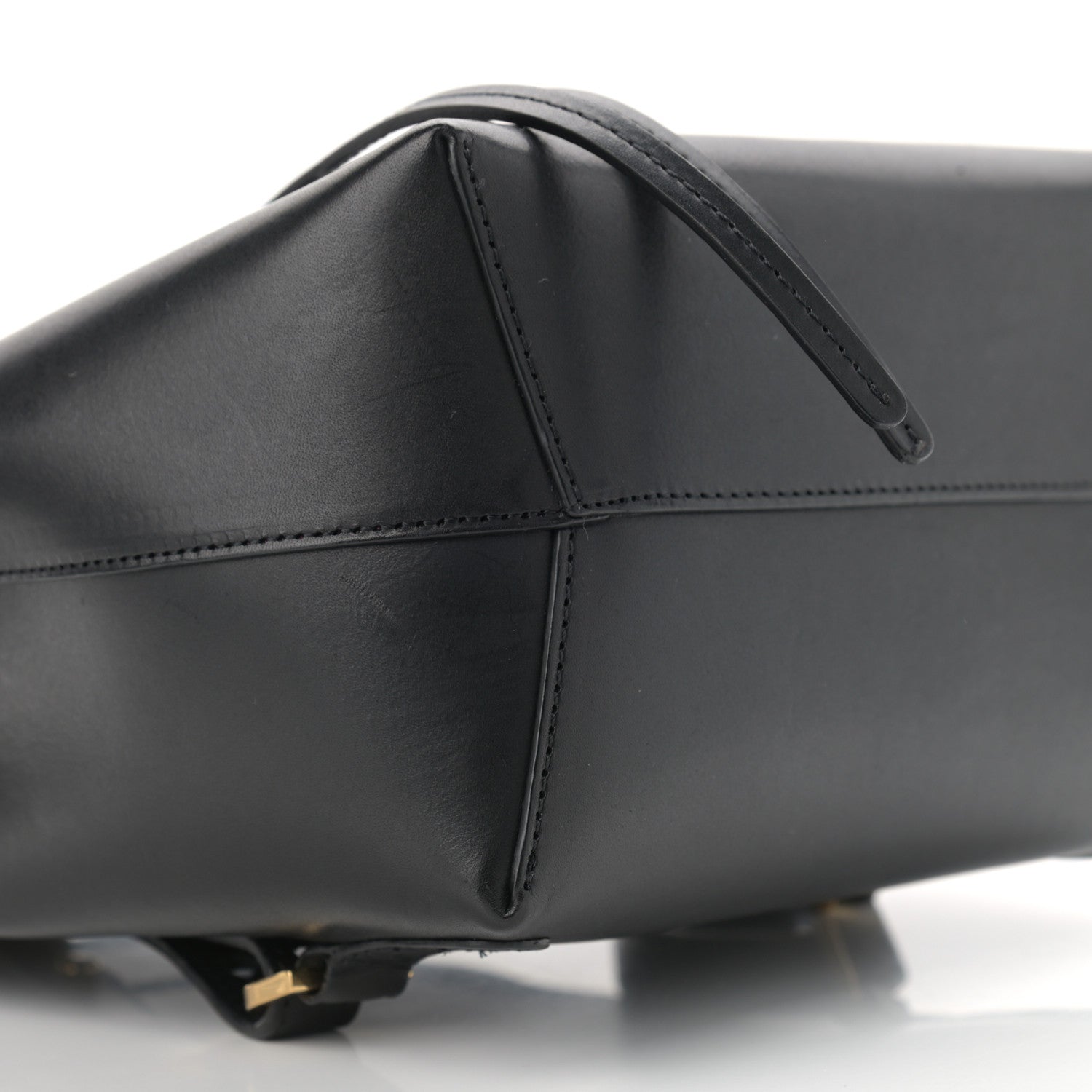 Mansur Gavriel Vegetable Tanned Calfskin Backpack Black Dolly 8 of 10