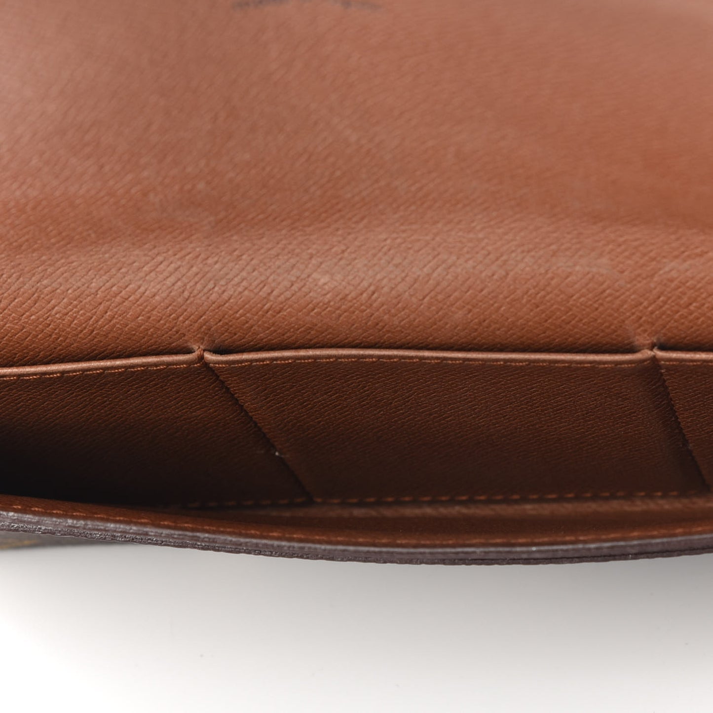 Monogram Checkbook Holder Wallet Cover