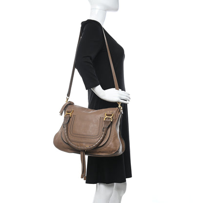 Chloe Calfskin Small Marcie Satchel Nut 3 of 16