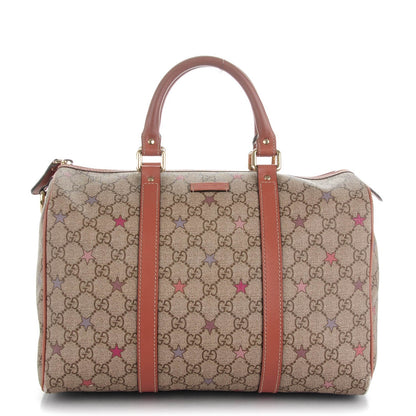 Gucci GG Supreme Stars Medium Joy Boston Pink 1 of 18