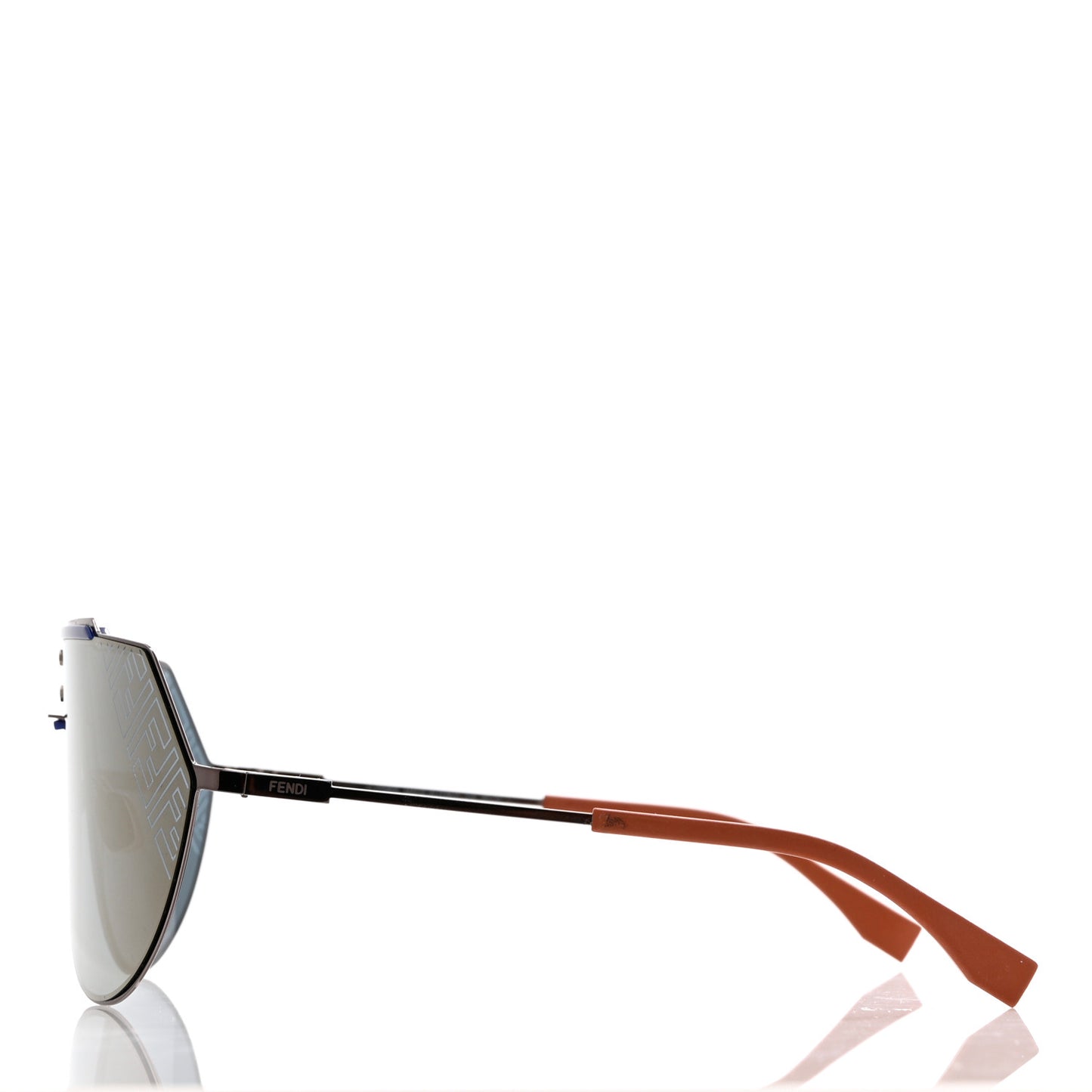 FF 99MM Shield Sunglasses FF M0075/S Silver