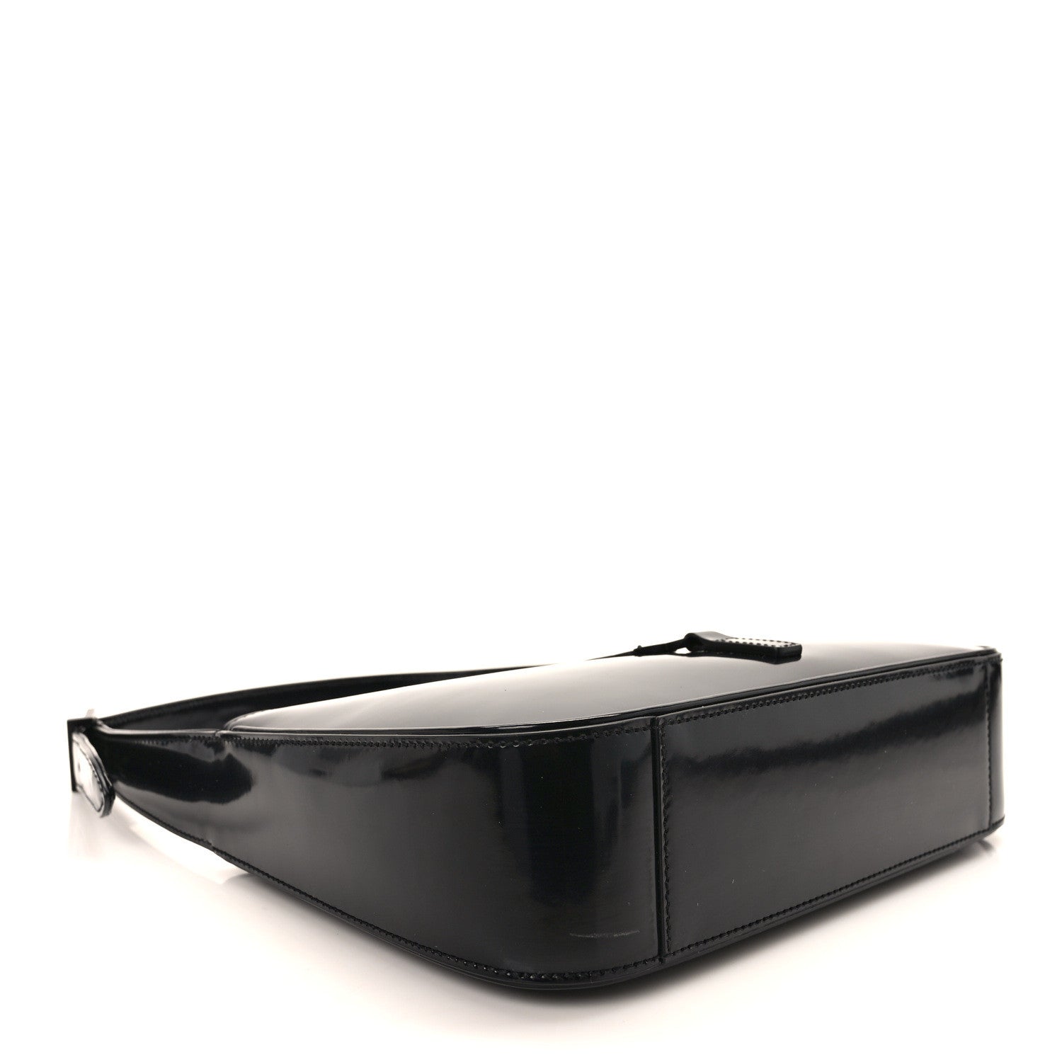 Saint Laurent Patent Le 5 A 7 Monochrome Hobo Black 4 of 11