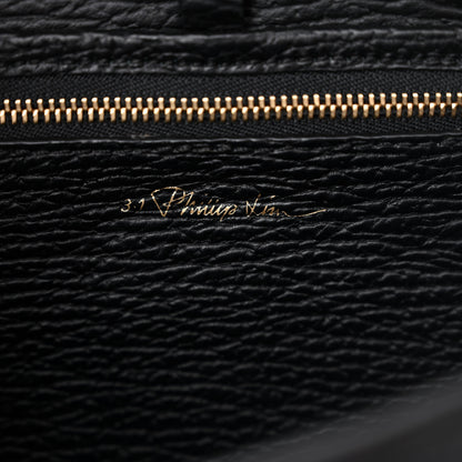 3.1 Phillip Lim Textured Calfskin Mini Pashli Satchel Black 6 of 15