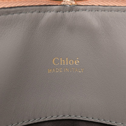 Chloe Smooth Calfskin Medium Baylee Tote Street Grey Rope Beige 6 of 12