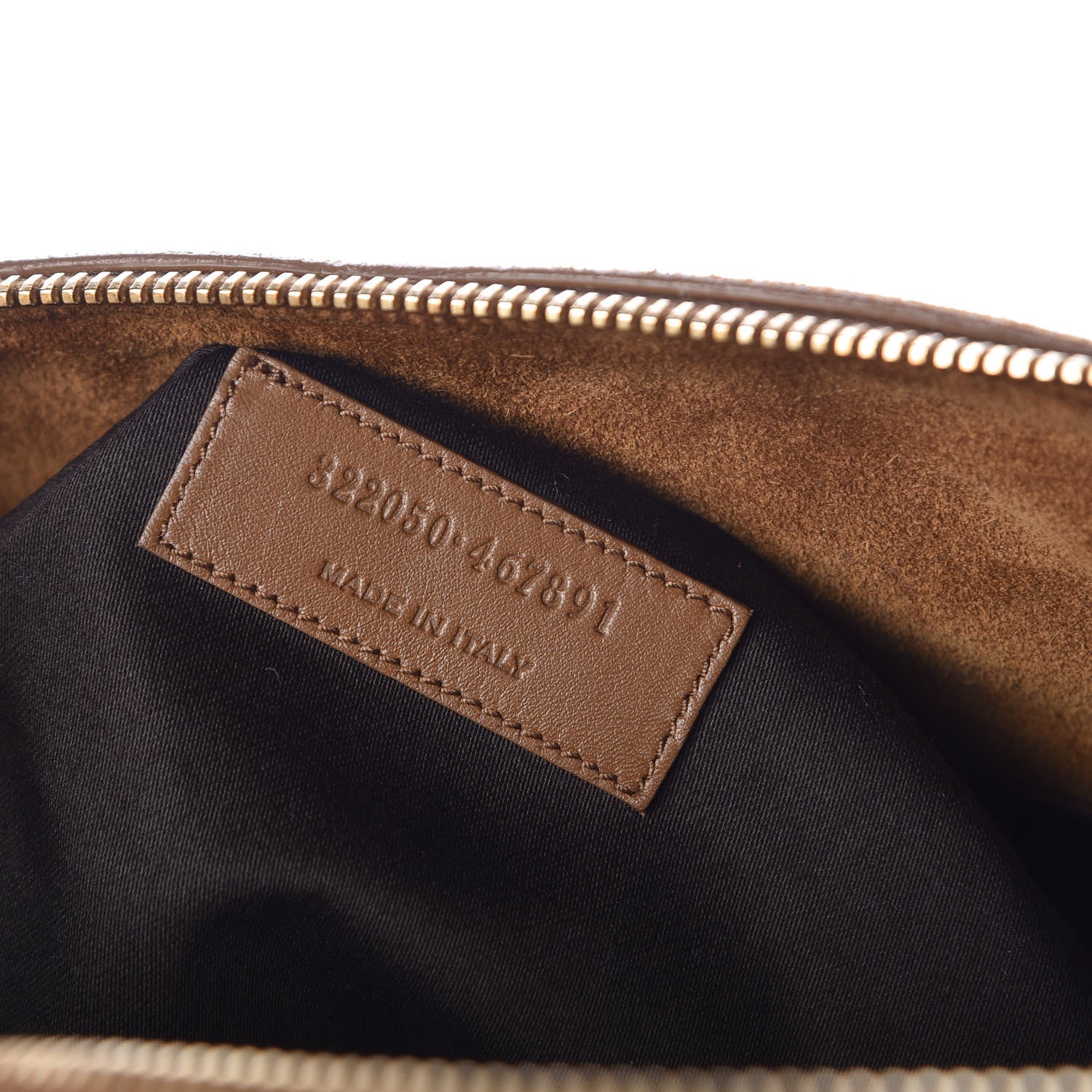 Saint Laurent Suede Calfskin Classic Duffle 12 Light Ocre 8 of 8