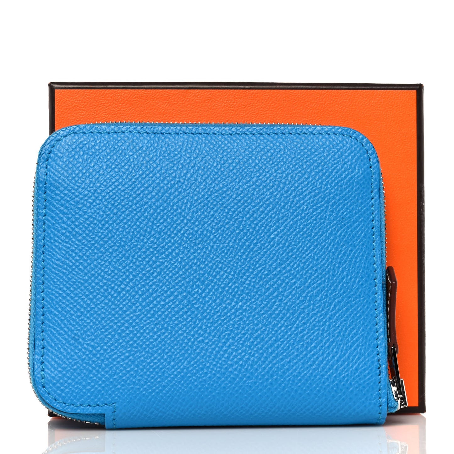 Epsom Silk'In Compact Wallet Bleu Frida