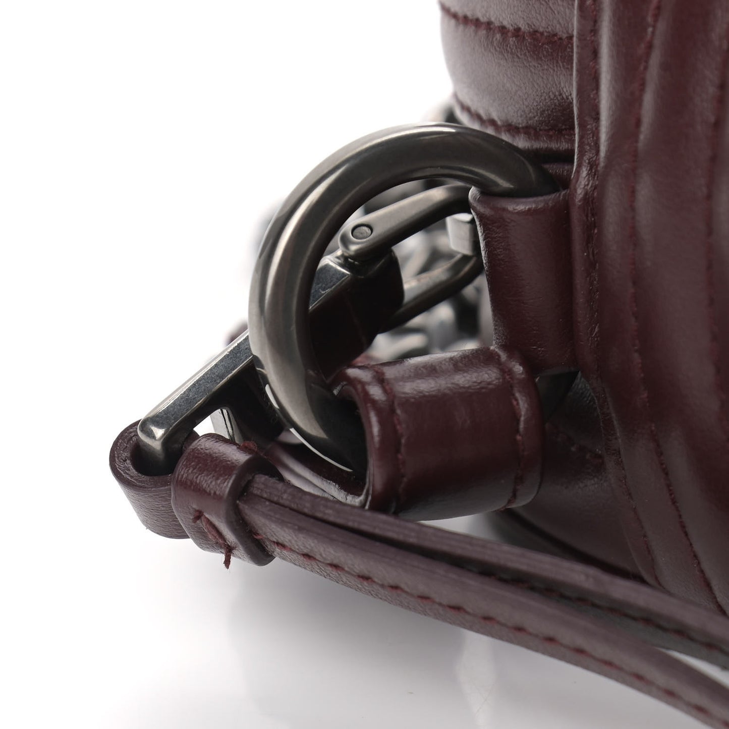 Soft Calfskin Impunture Diagramme Camera Bag Granato